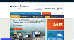 Desktop Screenshot of anchorexpress.com